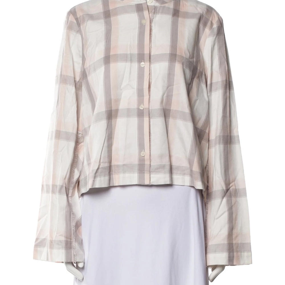 Derek Lam 10 Crosby Plaid
Cropped Top